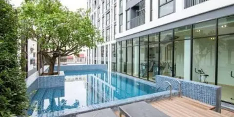 ขายดาวน์ ด่วน!! คอนโด ดิ เอ็กเซล ไฮบริด ลาซาล 8 ชั้นสูง วิวดีไม่มีตึกบัง รีบจองเลย!!
