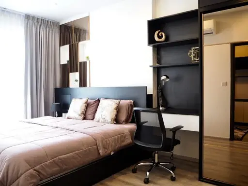 Quick rent !!! Ideo Mobi Sukhumvit 66 condo, convenient transportation, fully furnished, do not miss !!!