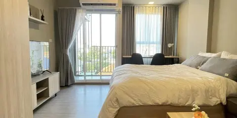 ให้เช่า D condo panaa ชั้น 5 วิวโล่ง ไม่มีตึกบัง ห้องตกแต่งเรียบง่าย น่าอยู่ ไม่จองคือพลาดสุดๆ