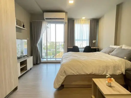 ให้เช่า D condo panaa ชั้น 5 วิวโล่ง ไม่มีตึกบัง ห้องตกแต่งเรียบง่าย น่าอยู่ ไม่จองคือพลาดสุดๆ