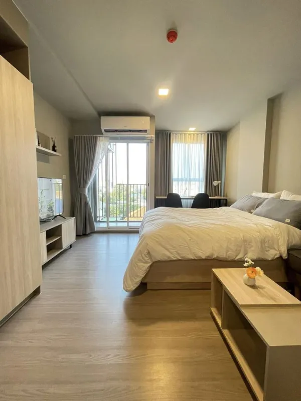 ให้เช่า D condo panaa ชั้น 5 วิวโล่ง ไม่มีตึกบัง ห้องตกแต่งเรียบง่าย น่าอยู่ ไม่จองคือพลาดสุดๆ