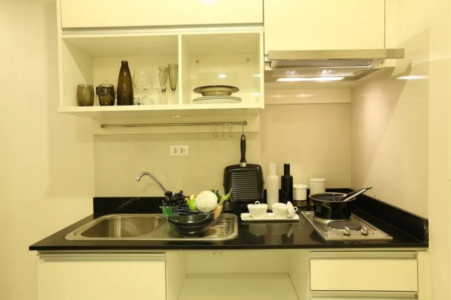 Quick sale!! Condo The Line Phahonyothin Park, 4th floor, Building A, new condition room, ready to move in, book now!!