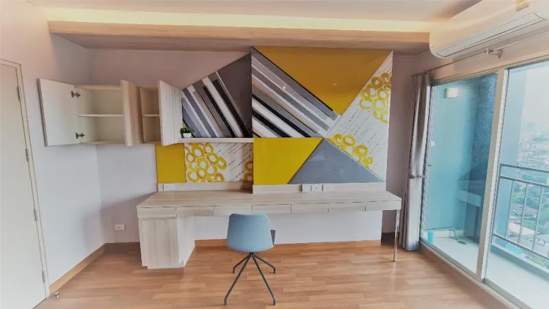 For rent condo Lumpini Park Vibhavadi-Chatuchak ห้องใหม่เอี่ยม อยู่ชั้นบนสุด วิวสุดปัง ราคาสุดเริ่ด