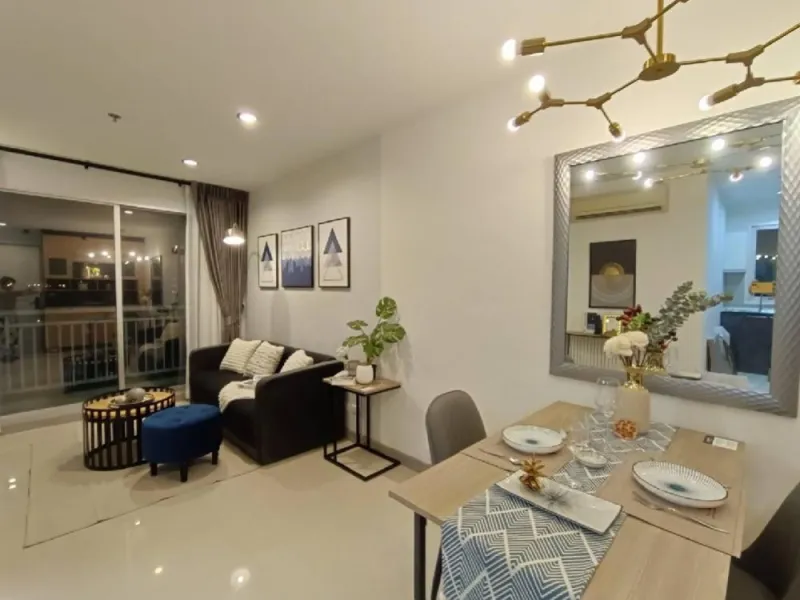 ขายด่วน!! คอนโด สุขุมวิท พลัส ห้อง Renovate ใหม่ สวยหรู ทำเลดี (ห้องมุม) หิ้วกระเป๋าอยู่ได้เลย!!
