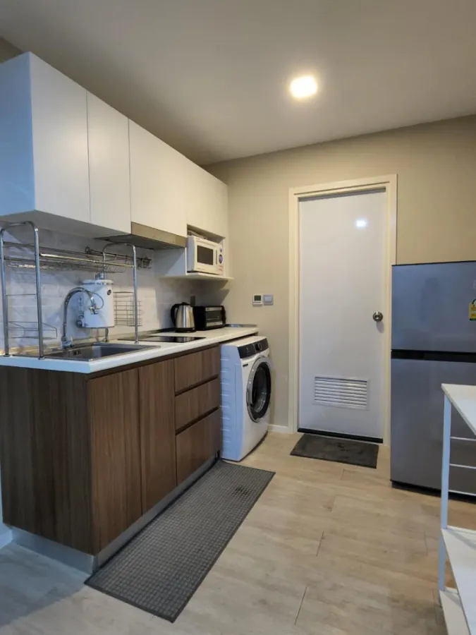 Condo for rent sell, Atmoz Ladprao 71, lake view, peaceful atmosphere, very clean room Can't miss it