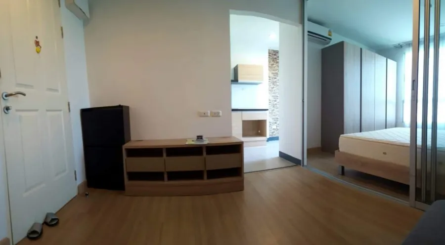 Condo for rent/sale, Niche ID Serithai-Wongwaen Building A, 5th floor, corner room, nice room, urgently book !!