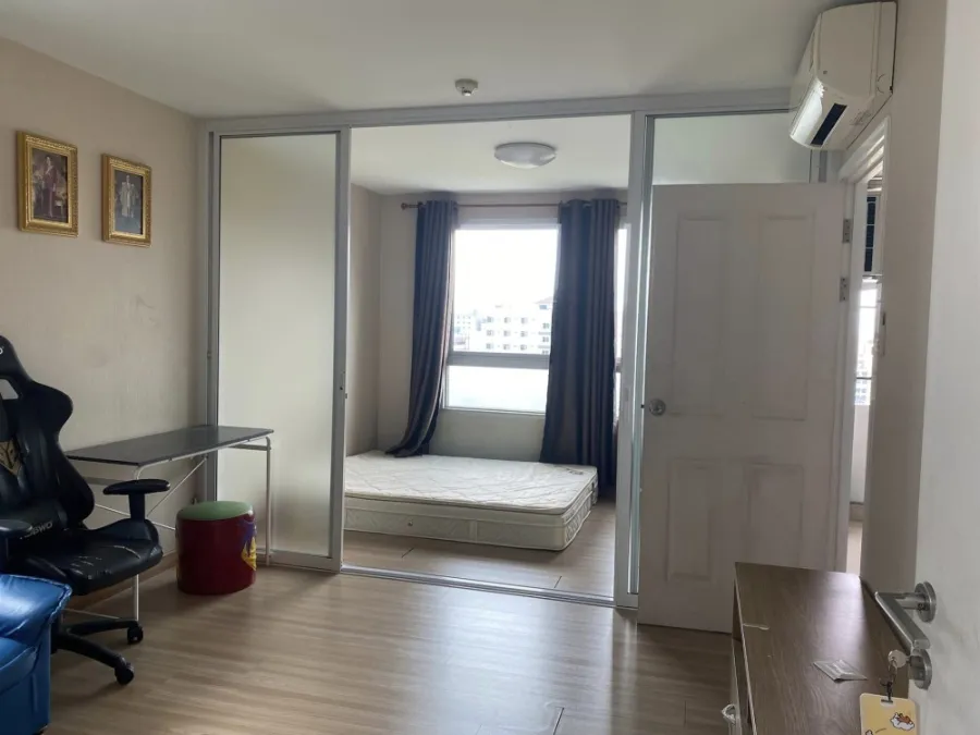 For rent, Plum Condo, Phahonyothin 89, Building B, 7th floor, corner room, comes with complete decoration. Book now, urgent.