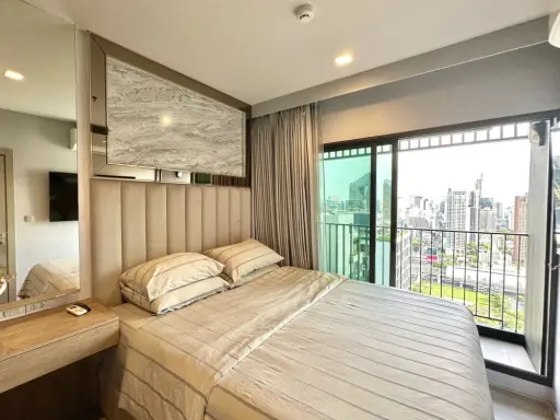 ขาย Life Asoke-Rama 9 ห้องแต่งสวยคุมโทนสุดปัง บิ้วอินเฟอร์นิเจอร์อย่างดี วิวสวยจากชั้นสูง จองเลย images