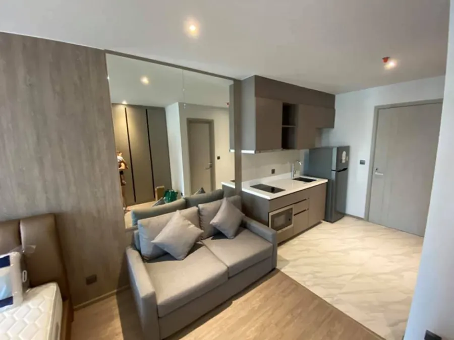 Sell/Rent Rhythm Ekamai Condo, new room, near BTS Ekkamai, convenient to travel, can't miss it!!