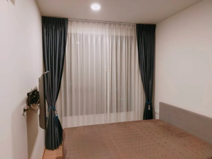 For rent, Chewathai Kaset Nawamin, 17th floor, fully furnished and electrical appliances, book now, don't miss it.