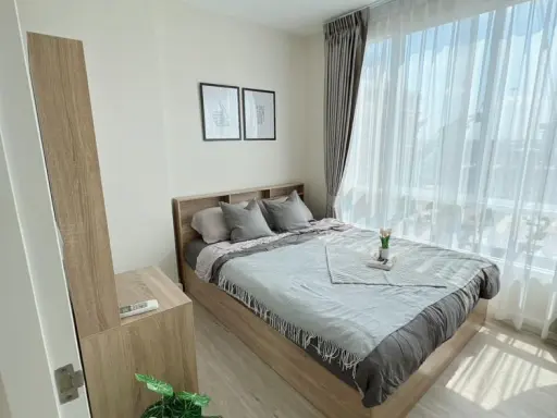 For rent: The Sky Sukhumvit, city view, beautiful room, decorated in pleasing color tones. Good like this, you have to reserve now. Don't miss out. images