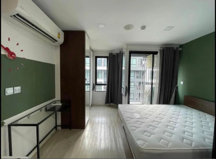 For rent!! Condo Atmoz Lakeside Ladprao 71, 6th floor, Building D, fully furnished. Ready to move in, don't miss it!!