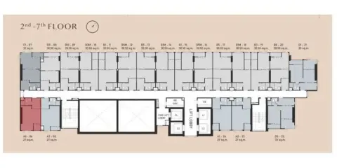 ขายดาวน์ แอสปาย อ่อนนุช สเตชั่น Layout จาก AP ห้องกว้าง + ครัวปิด ขนาด 27 ตรม. รีบจองให้ไวเลย