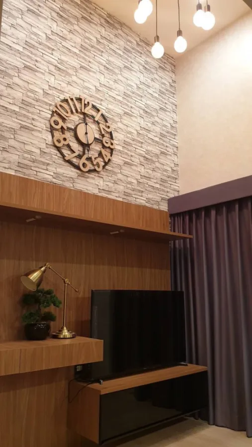 Urgent for rent !! Noble Revolve Ratchada Condo, beautiful room, gold location, answer all needs, don't miss !!