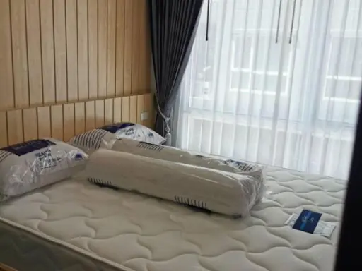 Condo for rent, Regent Home Sukhumvit 97/1, beautiful new room, lots of furniture There is a washing machine. Easy to travel near BTS, don't miss it.