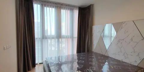 ให้เช่า คอนโด เดอะ เบส การ์เดน-พระราม 9 แบบห้องพิเศษBay Window ชั้น 36 วิวดี ราคาเริ่ด ห้ามพลาดจ้า
