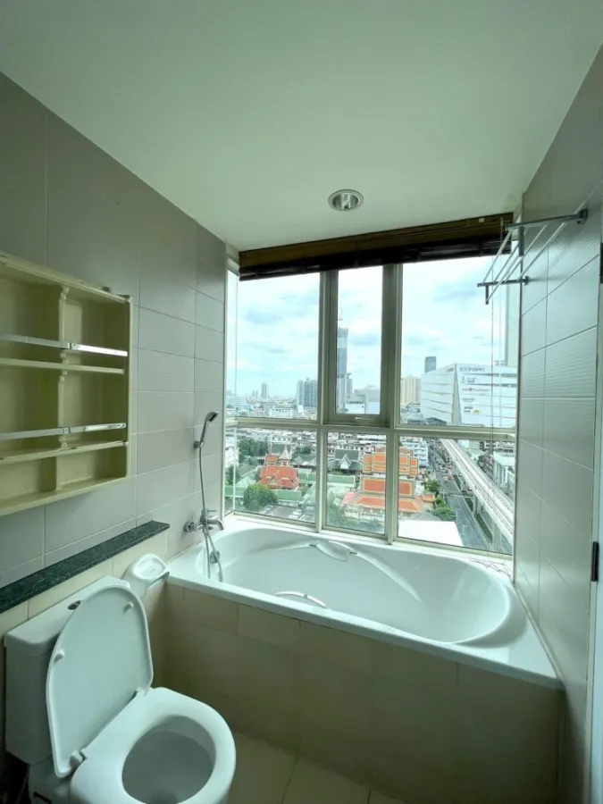 Condo for sale, rent, The Lighthouse Sathorn - Charoen Nakhon, fully furnished, near BTS Charoen Nakhon.