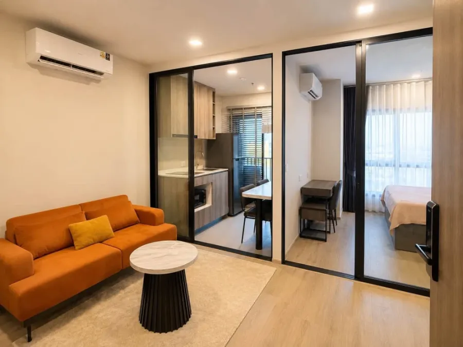 ให้เช่า Metris District Ladprao วิวเมืองโล่ง ตกแต่งสวย พร้อมเข้าอยู่ Open City View ไม่มีตึกบัง จองเลย