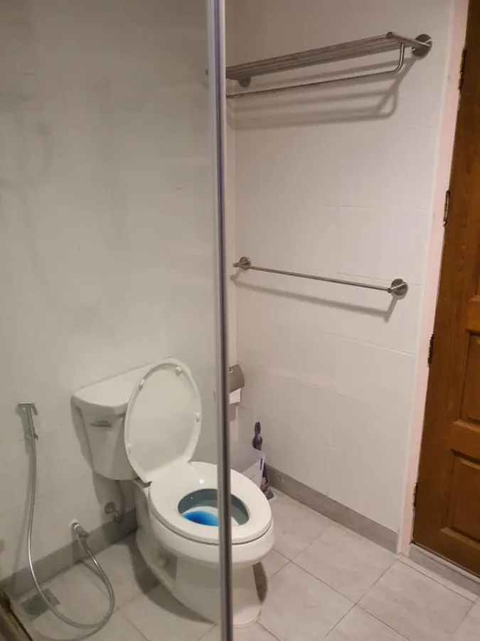 For rent, Witthayu Complex, 2 bedrooms, 2 bathrooms, ready to move in, can raise pets** Convenient transportation, don't wait!!