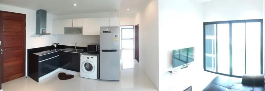 Sell / rent Condo The Axis Pattaya, high floor, corner room, sea view, city view, fully furnished, beautiful decoration, don't miss it!!
