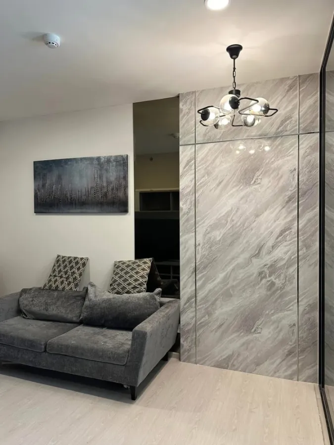For sale, for rent, Knightsbridge Phaholyothin-Interchange, 14th floor, fully furnished, nice to live in, reserve now.