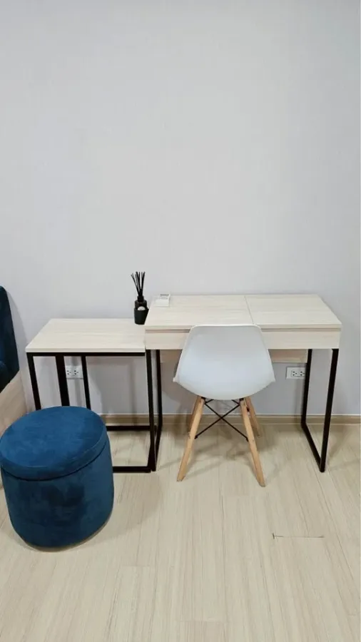 Plum Condo Rangsit Alive 2 for rent, 8th floor, unobstructed view, fully furnished, ready to move in. Book now!