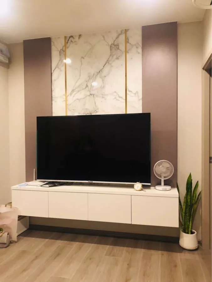 For rent The Politan Aqua ชั้นสูง วิวแม่น้ำสวยแจ่ม ห้องตกแต่ง Buit-In ครบชุด รีบจับจองก่อนพลาดจร้า