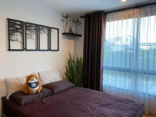 Urgent for rent !! The Niche Mono Bangna Electronics And full set of furniture The central part is full, don't miss it !! images