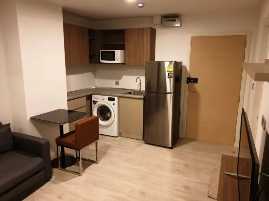ปล่อยเช่า Kave Condo 1 ห้องนอน ขนาด 35 ตรม. ตำแหน่งดีห้องมุม แถมเครื่องใช้ไฟฟ้าครบ รีบจองเลย