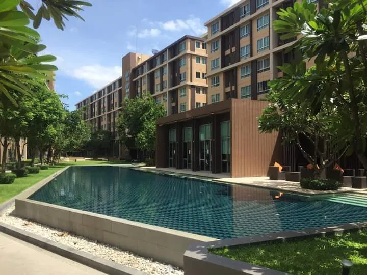 ให้เช่า dcondo Campus Resort Rangsit มาพร้อมการตกแต่งที่ครบครัน รีบจองเลย