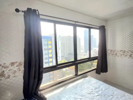 Condo for rent, Lumpini Ville Sukhumvit 77, ready to move in, affordable price. I'm telling you, if you miss out, you'll regret it later.