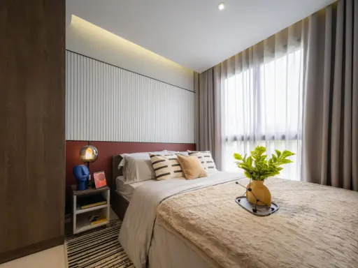 ขายใบจอง นิว ครอส คูคต สเตชัน วิวสวน ห้องหันหน้าทิศเหนือ ระเบียงทิศใต้ Fully Furnished จองด่วนๆเลย