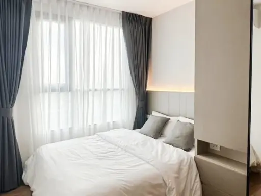 ให้เช่าคอนโด ดิ ออริจิ้น ราม 209 อินเตอร์เชนจ์ 1 Bedroom Plus ชั้น 14 ตกแต่งพร้อมเครื่องใช้ไฟฟ้าครบ รีบจอง