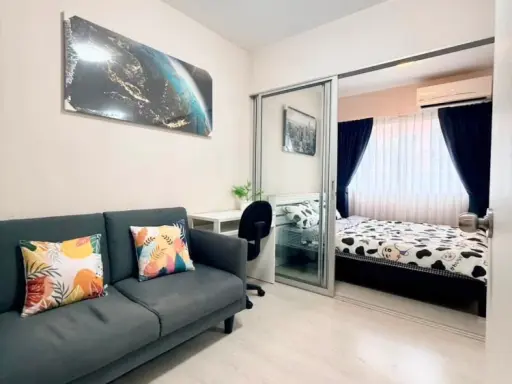 ให้เช่า Plum Condo Park Rangsit ห้องน่าอยู่ มาพร้อมการตกแต่งที่ครบครัน สนใจจองเลย