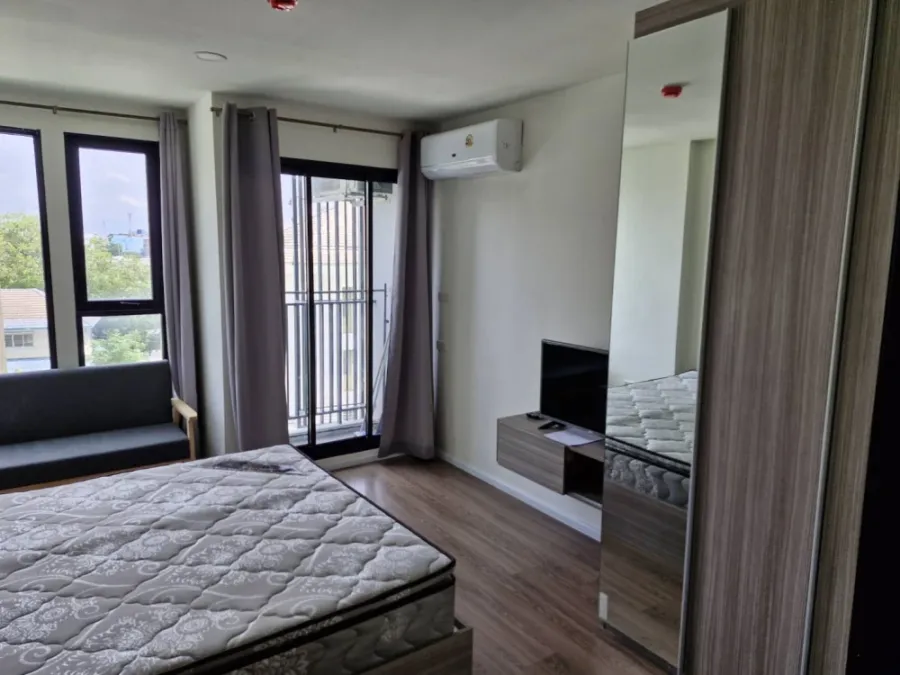 For rent: The Origin Ramintra 83 Station, ready to move in, fully furnished, come and reserve now, don't miss out!