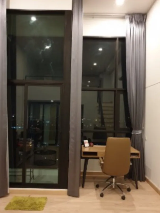 ให้เช่า คอนโด ไนท์บริดจ์ ติวานนท์ ห้อง Duplex ชั้นสูง วิวสวย พร้อมเข้าอยู่ พลาดไม่ได้แล้ว