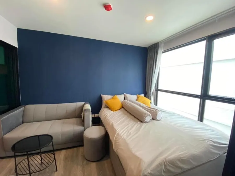 ให้เช่าThe Origin Onnut ห้อง Smart closet 1 Bedroom พร้อมเครื่องใช้ไฟฟ้าครบหิ้วกระเป๋าเข้าอยู่ได้เลย