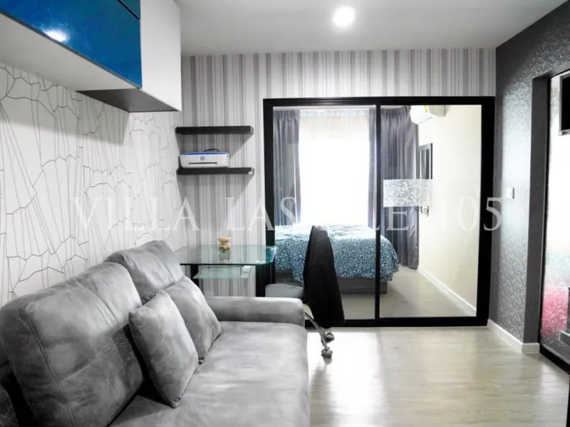 Urgent sale, Villa Lasalle Condo, 1 bedroom, 1 bath, beautiful room, built in, fully furnished, ready to move in. I will regret it.