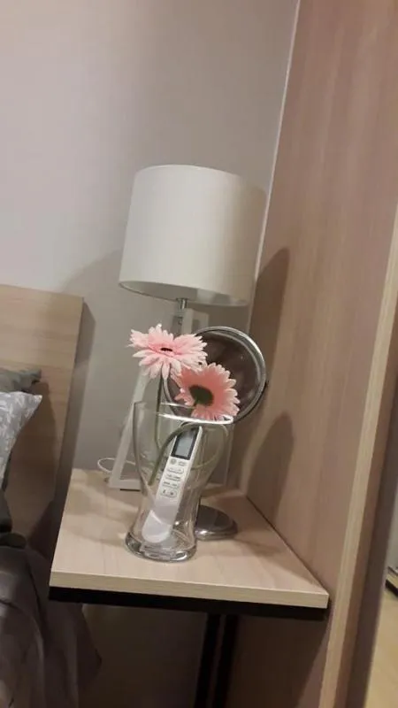 new room ready Everything you need. Plum Alive rangsit can accommodate 2 people with Digital door lock.