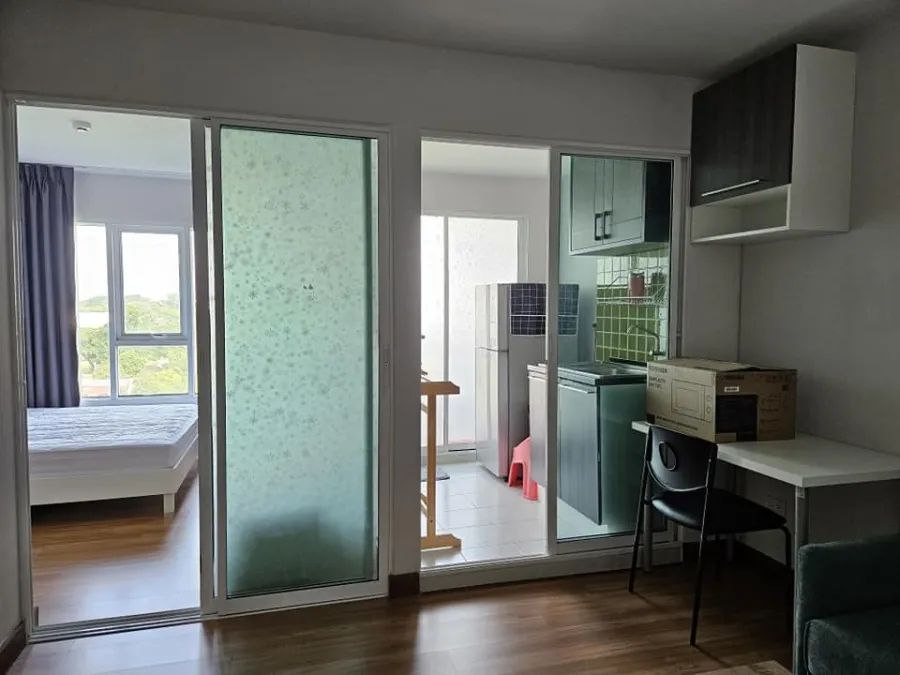 Condo for rent, Regent Home 25 Tiwanon, separate rooms. Affordable price Hurry and reserve quickly before you miss out.