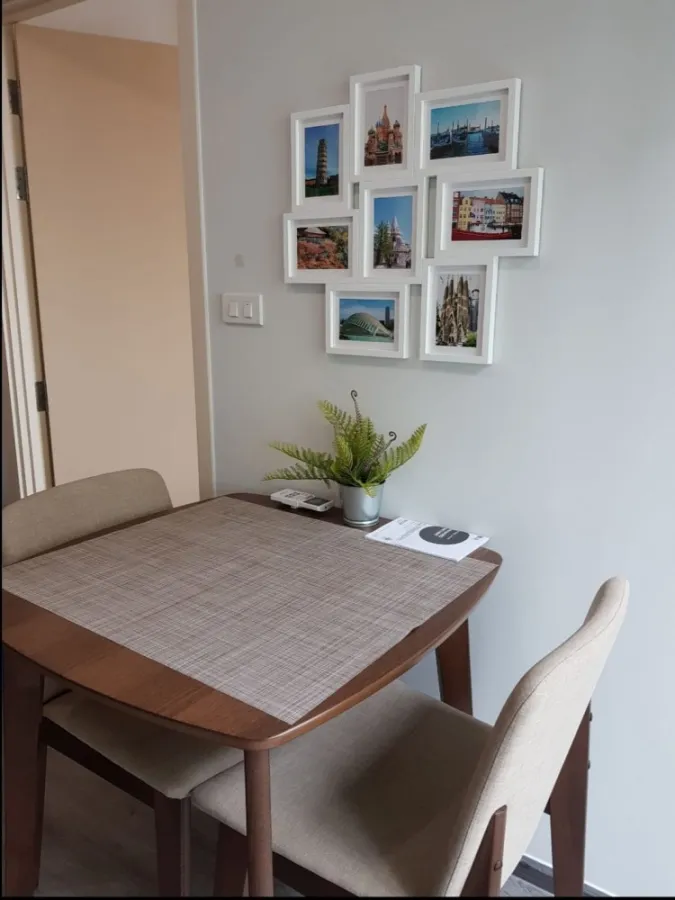 Condo for rent, Rich Park Triple Station, ready to move in fully furnished Free built-in washing machine, book now