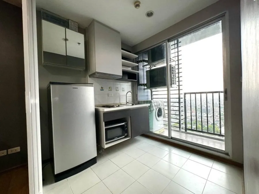 For rent The Base Sukhumvit 77, ready to move in, 23rd floor, high view, comes with facilities, hurry and book.
