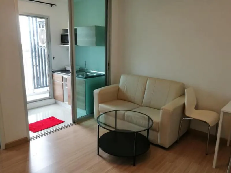 For Rent The Viva Condo Phetkasem 68 ชั้น6 ตกแต่งพร้อม มีมุมนั่งเล่นสบายๆ โซฟานุ่มๆ พร้อมเข้าอยู่