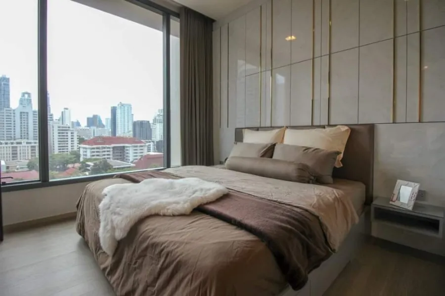 For sale and rent, Lavik Sukhumvit 57, 16th floor, great city view. Fully furnished, great built-in, so good, book now.