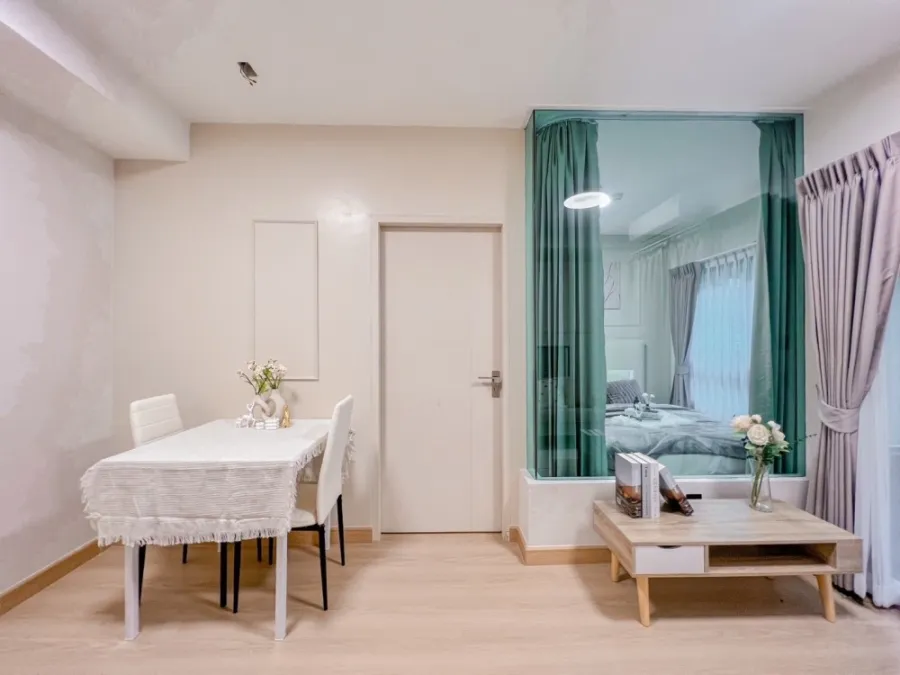 For sale EASE CONDO RAMA 2 ห้องแต่งน่าอยู่ โทนขาวสบายตา ราคาสบายกระเป๋า รีบมาจองเลย