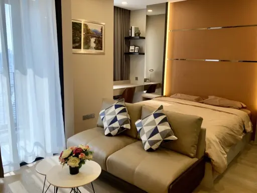ปล่อบยเช่า Ashton Chula Silom 1 ห้องนอน 1 ห้องน้ำ ห้องสวยมากก ตกแต่งทันสมัยสุดๆ ไม่จองแล้วจะเสียใจ images