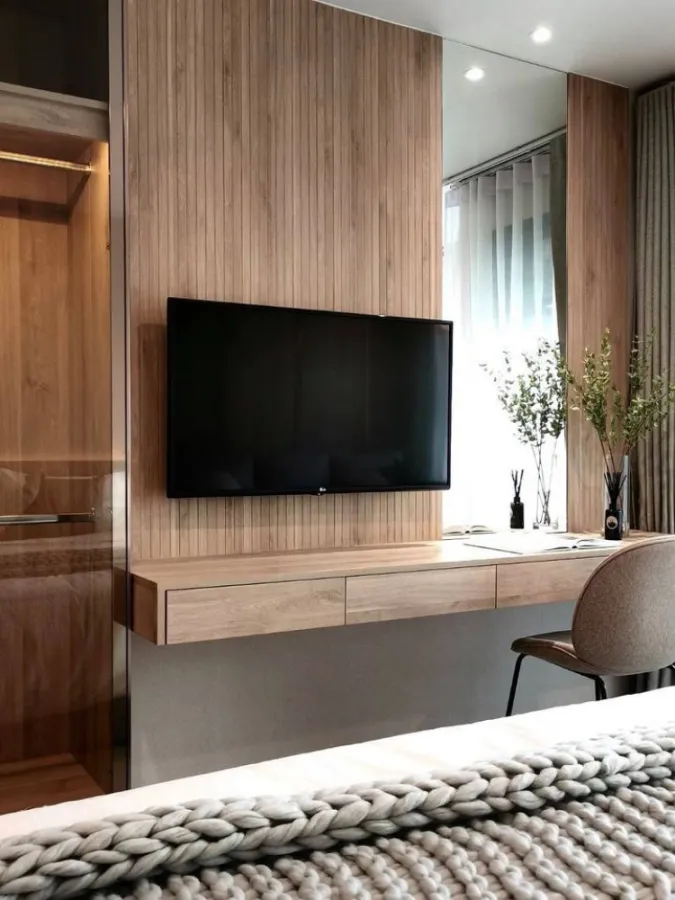 Condo for rent Life Ladprao, very luxuriously decorated. Premium grade furniture Heaven of relaxation. Hurry up to reserve.