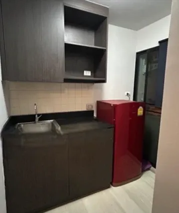 For rent: Unio Ramkhamhaeng-Serithai, fully furnished, special offer: refrigerator, washing machine, sofa, ready to move in.