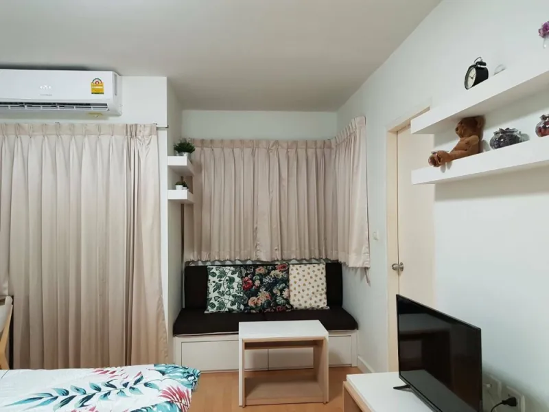 มายคอนโด สุขุมวิท 81 ห้องสตูดิโอ 25 ตร.ม ชั้น 5 วิวสวยไม่มีตึกบังเฟอร์นิเจอร์ครบ พร้อมอยู่ รีบจองเลย