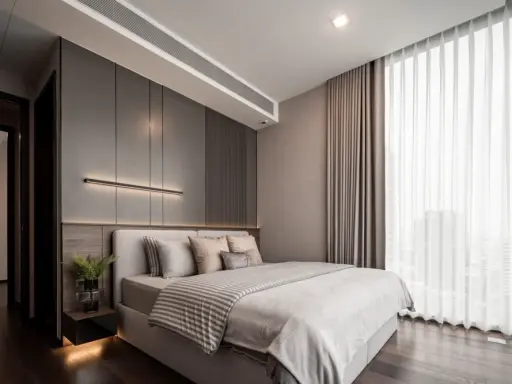 For rent LAVIQ Sukhumvit 57, high floor, city view, luxuriously decorated room. 5-star amenities. Book now.